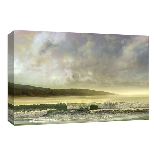 PTM Images 9-148061 PTM Canvas Collection 8" x 10" - "Soft Horizon" Giclee Beaches Art Print on Canvas