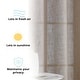 preview thumbnail 59 of 94, HLC.me Abbey Faux Linen Textured Semi Sheer Privacy Light Filtering Transparent Window Grommet Curtain Panels, Pair