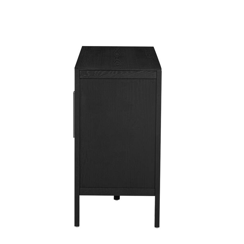 Living Room Storage Cabinet Wooden Cabinet with 2 Doors
