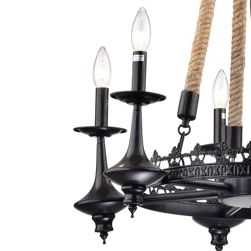 Arno 6-Light Candle-Style Chandelier