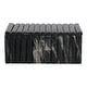 preview thumbnail 7 of 23, Decorative Rectangular Marble Ridged Box with Removeable Lid