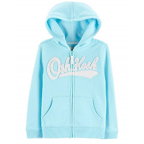 OshKosh Girls Full Zip Logo Hoodie