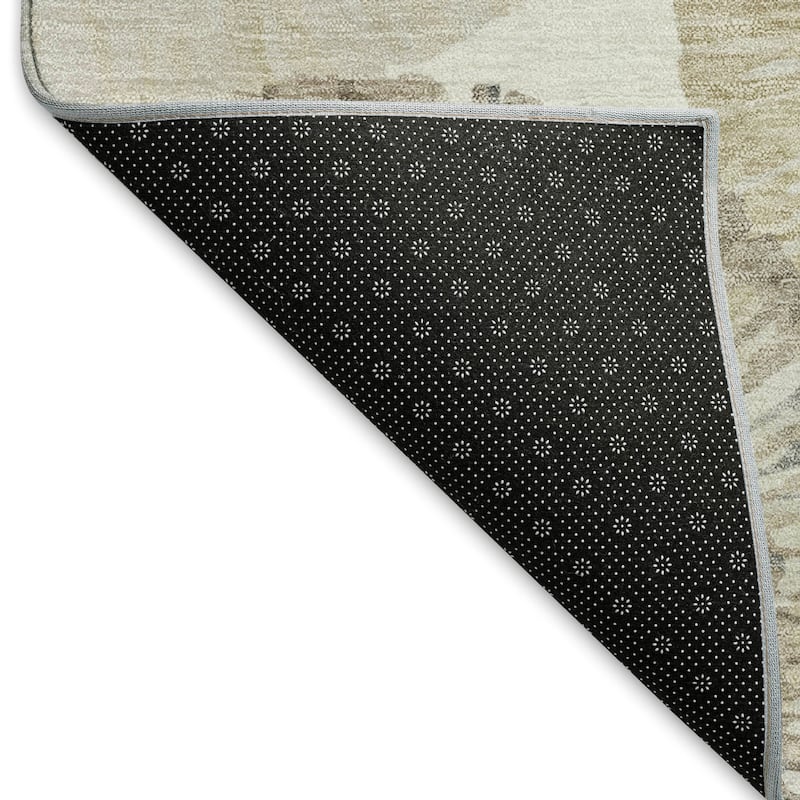 Machine Washable Indoor/ Outdoor Contemporary Devaughn Chantille Rug