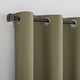 preview thumbnail 40 of 105, Sun Zero Cyrus Thermal Total Blackout Grommet Curtain Panel, Single Panel