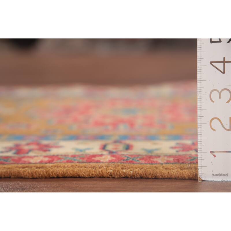 Kazak Oriental Foyer Rug Handmade Wool Carpet - 2'9" x 3'10"