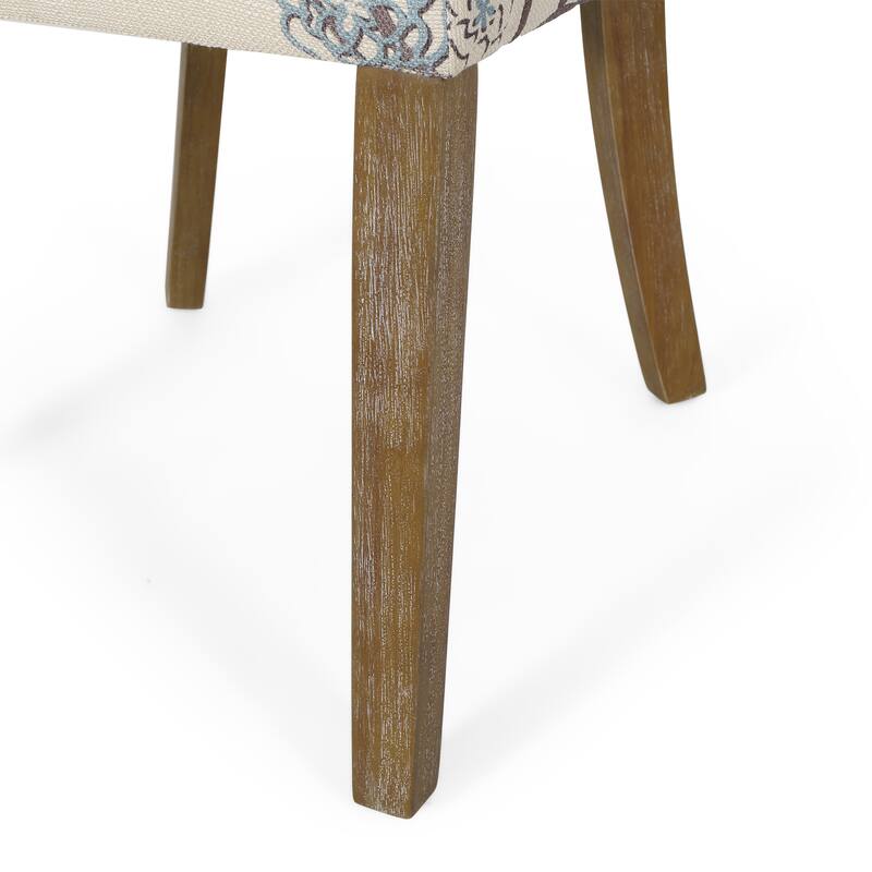 Frances Fabric Dining Chair (Set of 2) by Christopher Knight Home