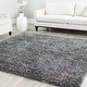 preview thumbnail 12 of 48, SAFAVIEH Malibu Handmade Shag Senem Casual Rug 7' x 7' Square - Charcoal
