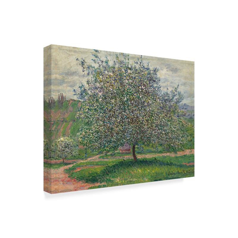 Claude Monet 'Le Pommier, 1879 ' Canvas Art