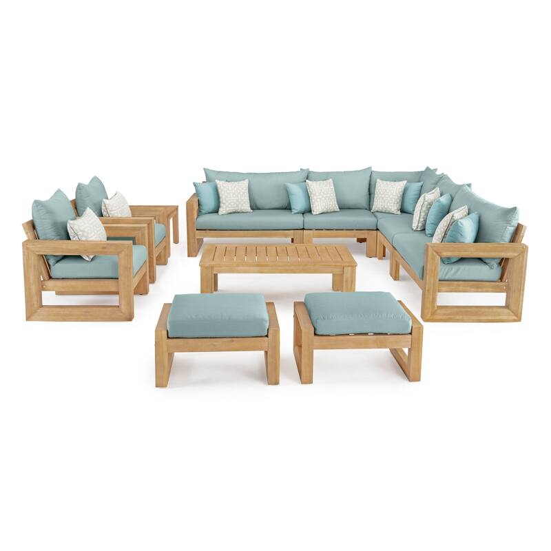 Benson 11 Piece Sunbrella Outdoor Patio Estate Collection