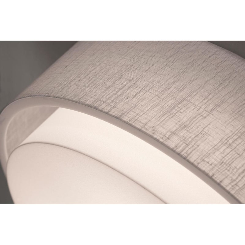 AFX SAF2332LAJUD Sanibel 23" Wide LED Flush Mount Drum Ceiling Fixture