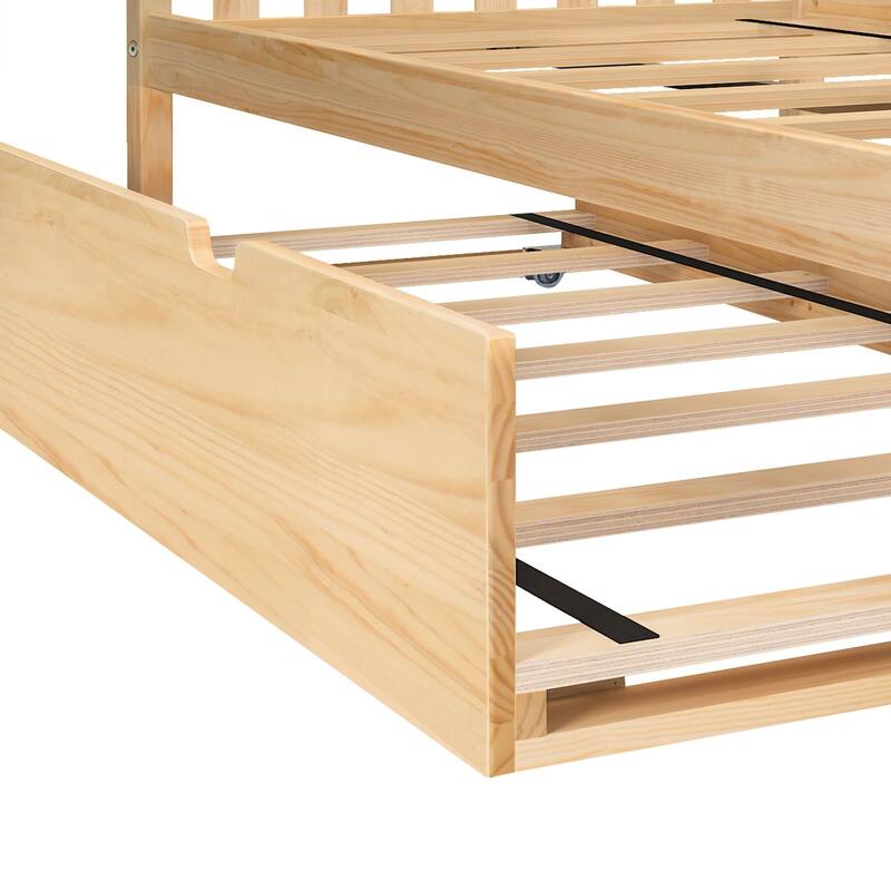 Max and Lily Twin Size Trundle Bed