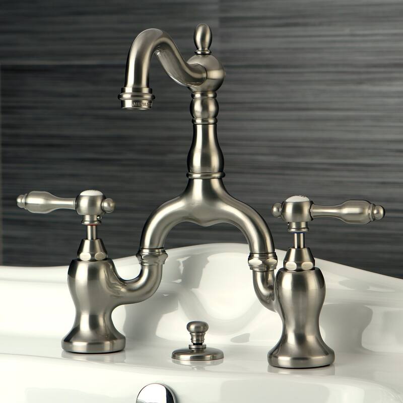 Kingston Brass Tudor Bridge Bathroom Faucet