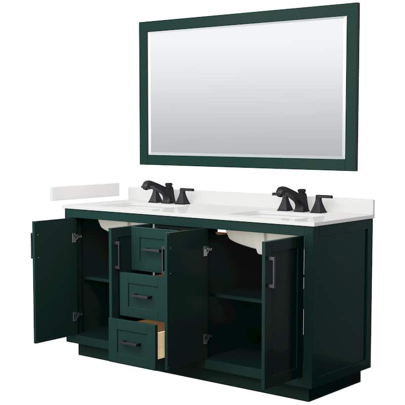 Wyndham Collection WCF292966D-QTZ-US3M58 Miranda 66" Free Standing