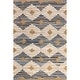 preview thumbnail 2 of 44, Nuloom Hand Braided Marla Denim And Jute Diamonds Area Rug