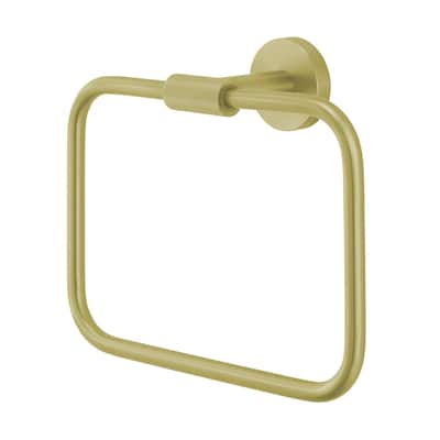 Avallon Towel Ring in Brushed Gold - BG
