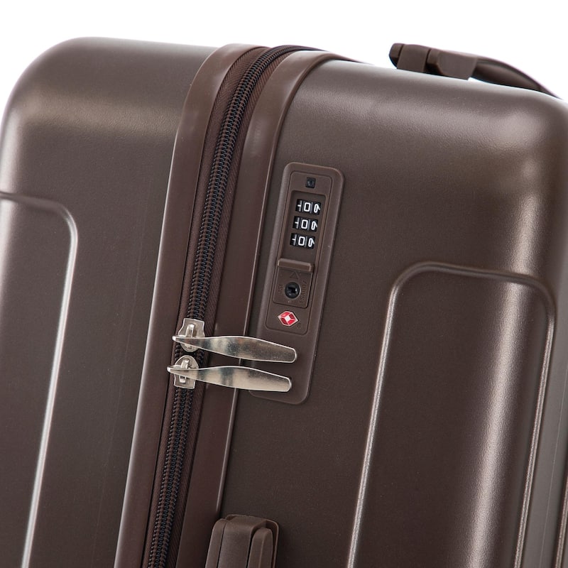 3PCS ABS Carry on Suitcase with TSA Combination Lock