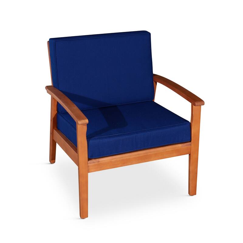 DTY Outdoor Living Longs Peak Deep Seat Eucalyptus Chair