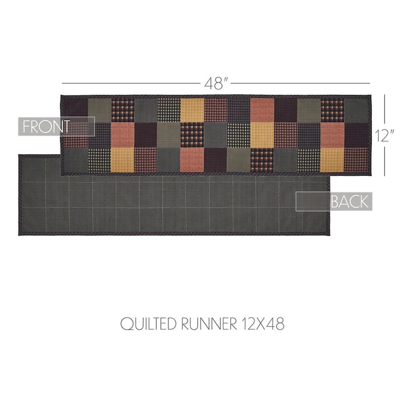 Heritage Farms Quilted Runner 12x36