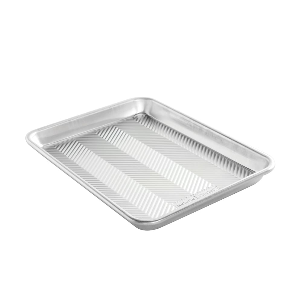 Nordic Ware Aluminum Prism 13 X 18 High-Sided Sheet Cake Pan, Silver 