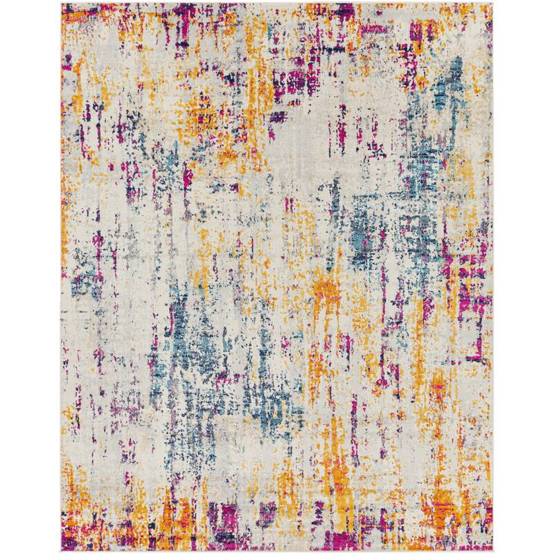 Livabliss Industrial Floransa Abstract Area Rug