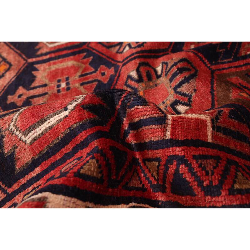 ECARPETGALLERY Hand-knotted Konya Anatolian Dark Navy, Red Wool Rug - 5'3 x 8'6