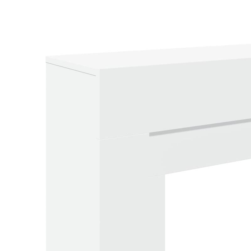 vidaXL Fireplace Surround 39.4x11.8x34.4" Engineered Wood