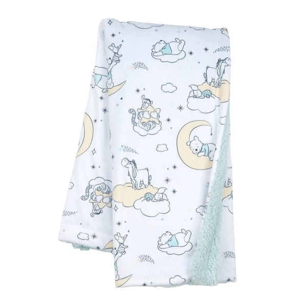 slide 2 of 5, Lambs & Ivy Disney Baby Cozy Friends Winnie the Pooh Fleece Baby Blanket