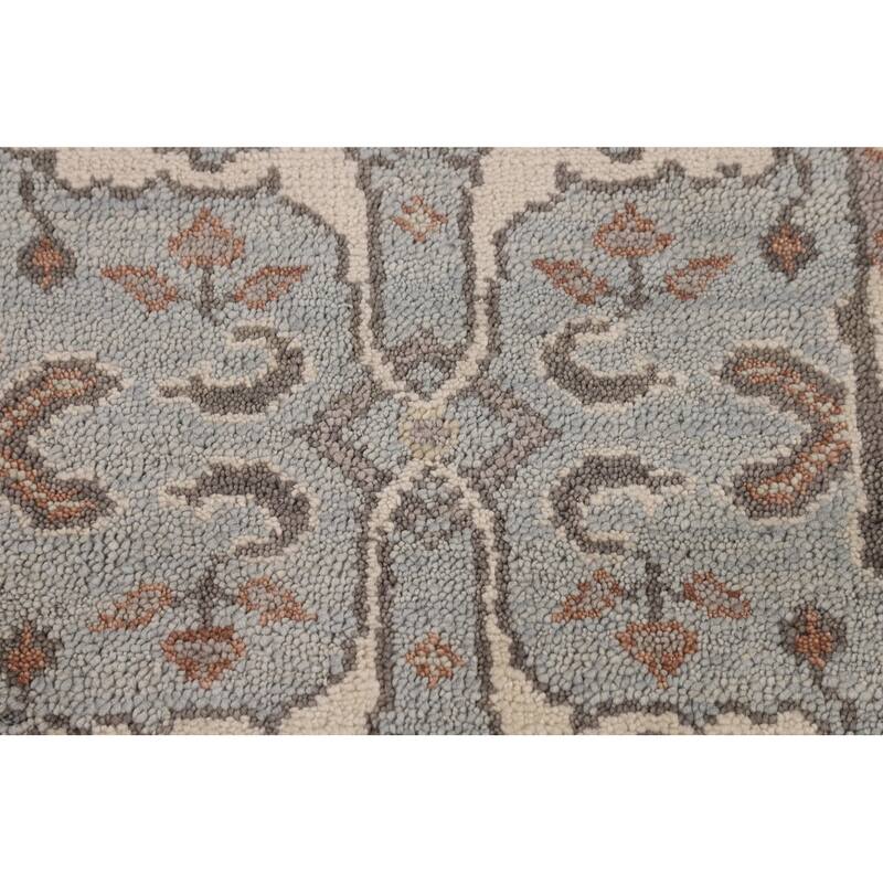 Oushak Oriental Runner Rug Handmade Wool Carpet - 2'8"x 8'0"