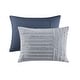 preview thumbnail 42 of 58, Madison Park Signature Essence Oversized Cotton Clipped Jacquard Comforter Set with Euro Shams and Throw Pillows