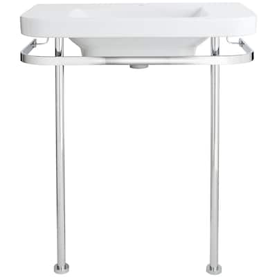 DXV Equility 32-3/4" Specialty Fireclay Console Bathroom Sink with