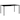 Frond and Form 59 Inch  By 35.4 Inch  Outdoor Steel Rectangular Dining Table