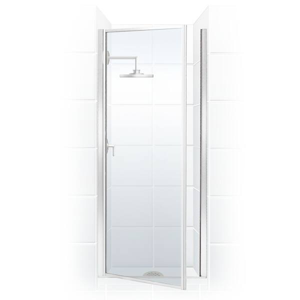 Shop Coastal Shower Doors L24 69 C Legend Series 24 X 68 Framed Hinge Overstock 27999501