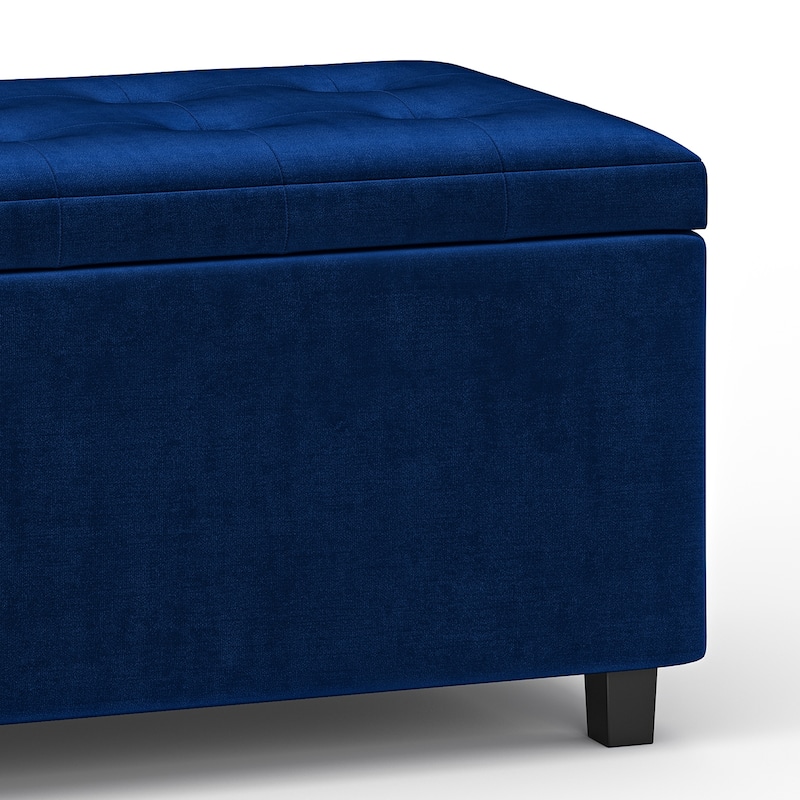 WYNDENHALL Essex 34-in. Wide Rectangular Storage Ottoman