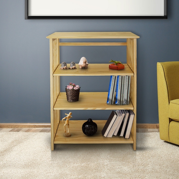Small folding store bookcase