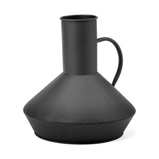 Emily I Black Metal Decorative Jug - Bed Bath & Beyond - 37171908