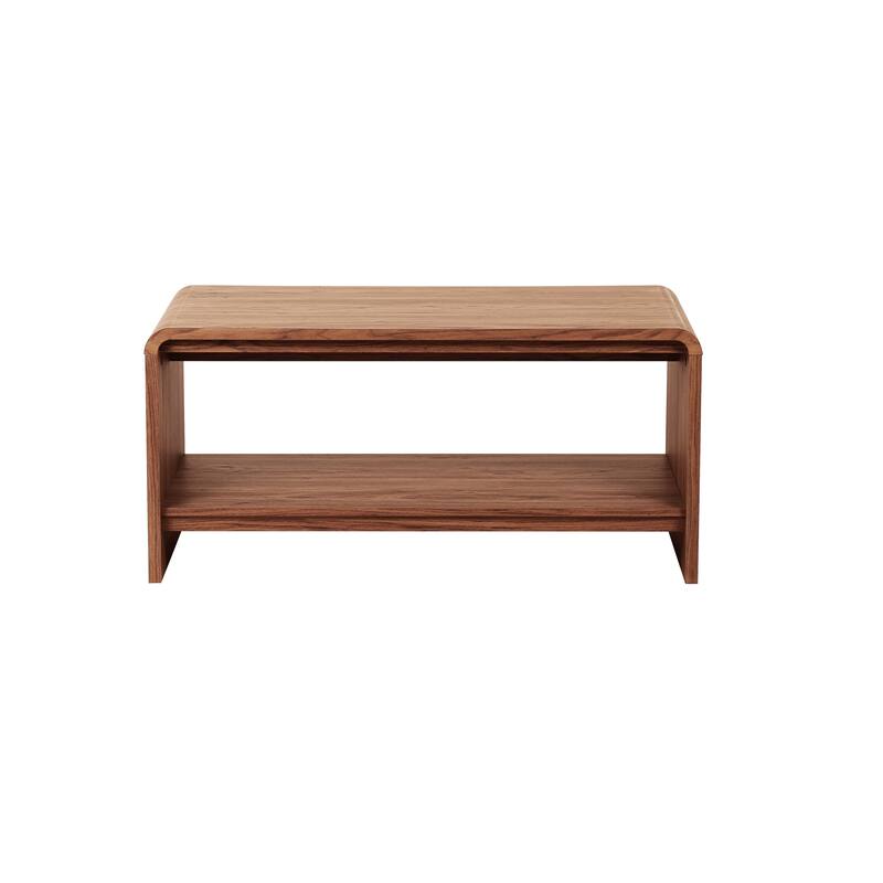 NPD Furniture Delmare Coffee Table with Open Storage