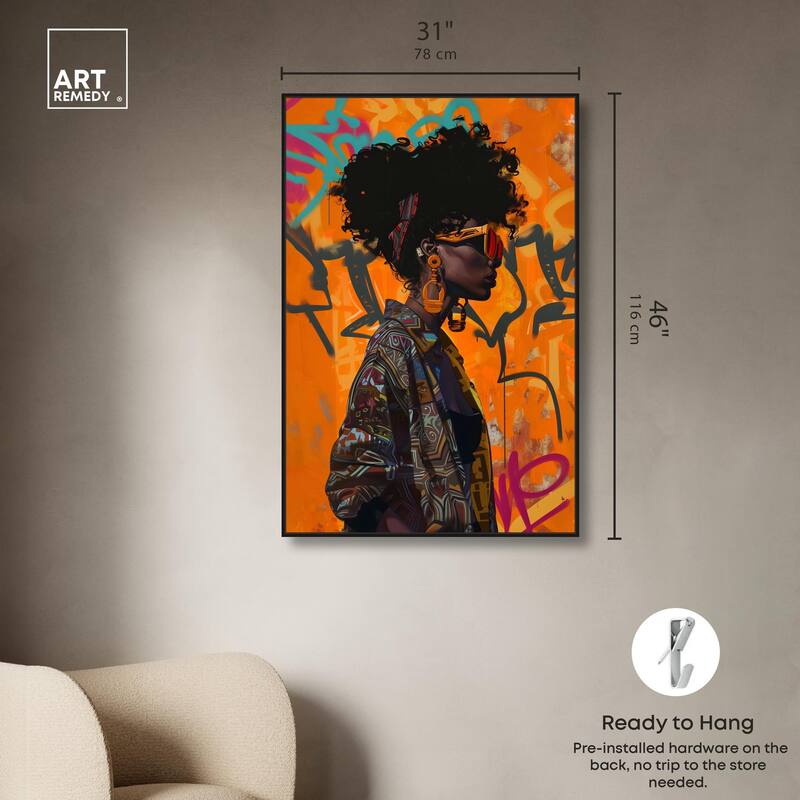 Street Wear Canvas by Art Remedy
