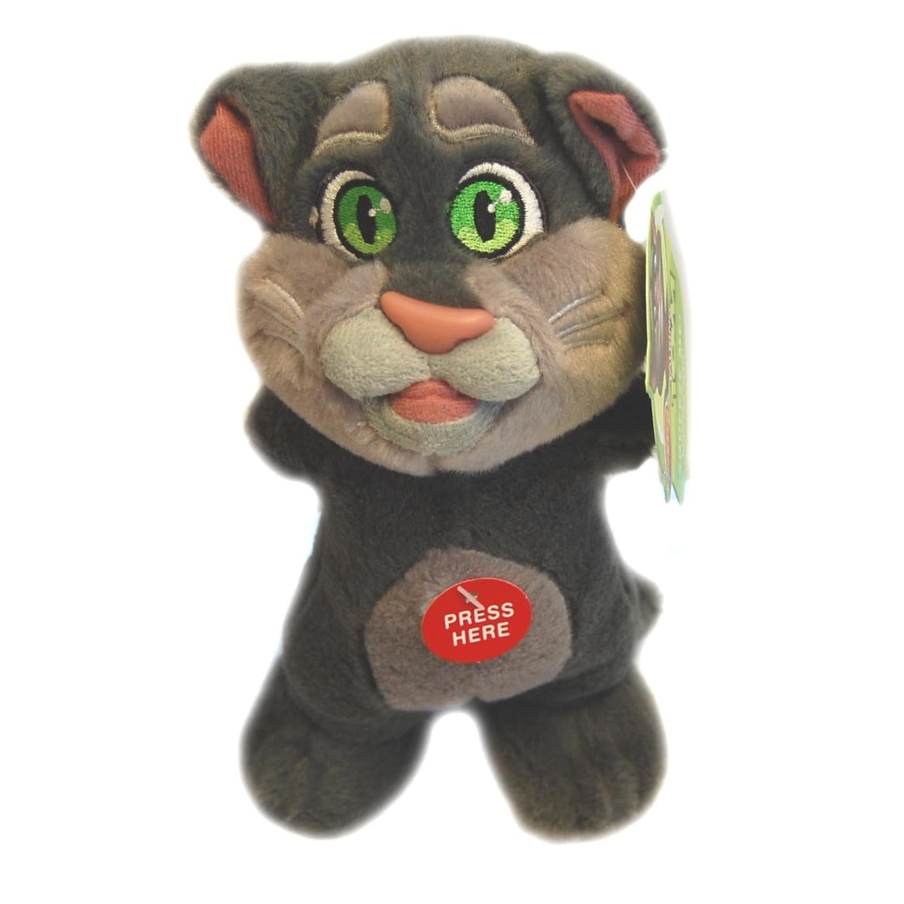 talking cat stuffed animal