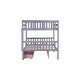 preview thumbnail 13 of 58, Bunk Bed with 2 Storage Drawers Under Bed,Detachable Beds,Full over Full for Bedroom