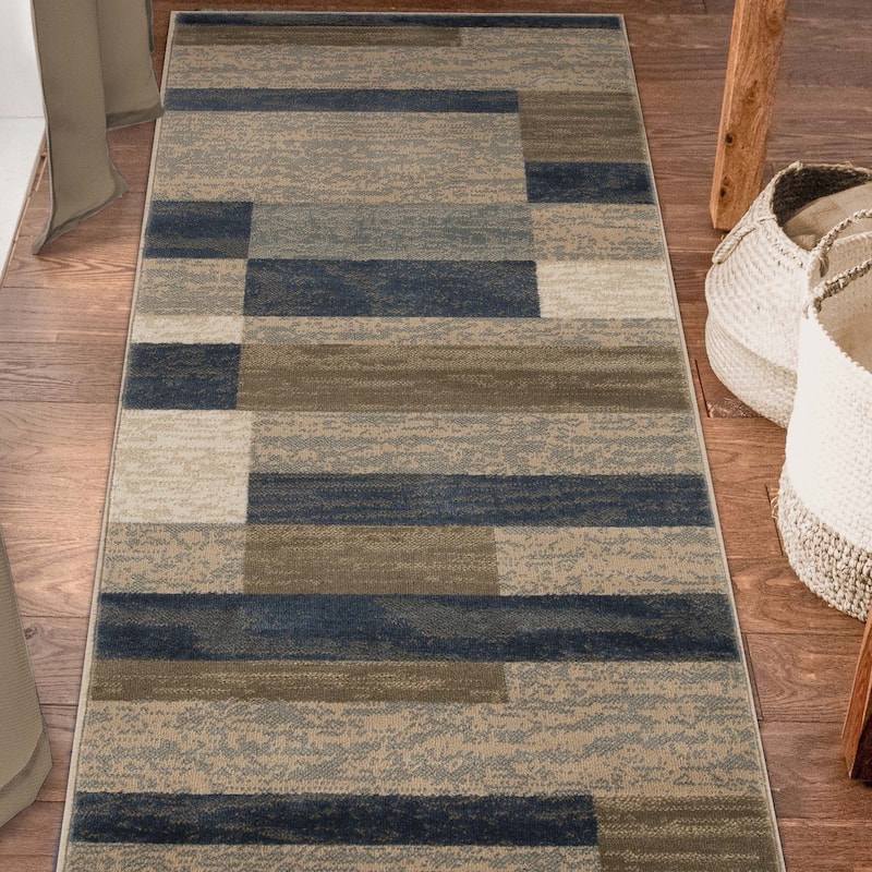 Superior Rockwood Patchwork Indoor Area Rug or Runner
