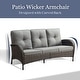 preview thumbnail 19 of 68, Outdoor Swivel Rocker Chairs with Sofa Table