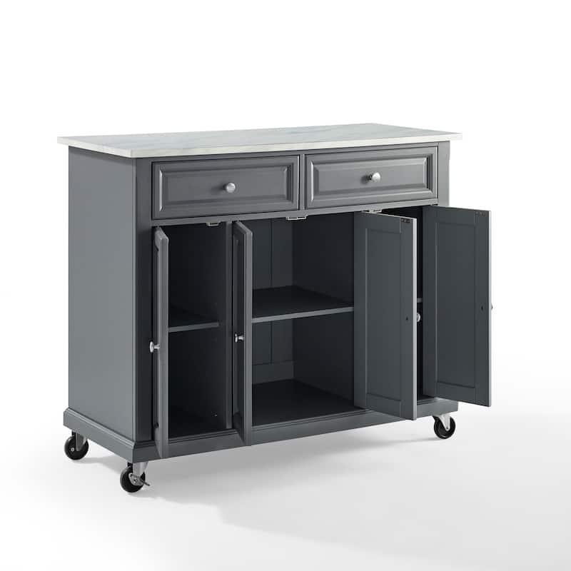Crosley Avery Kitchen Cart - 42.13"W x 18"D x 36"H