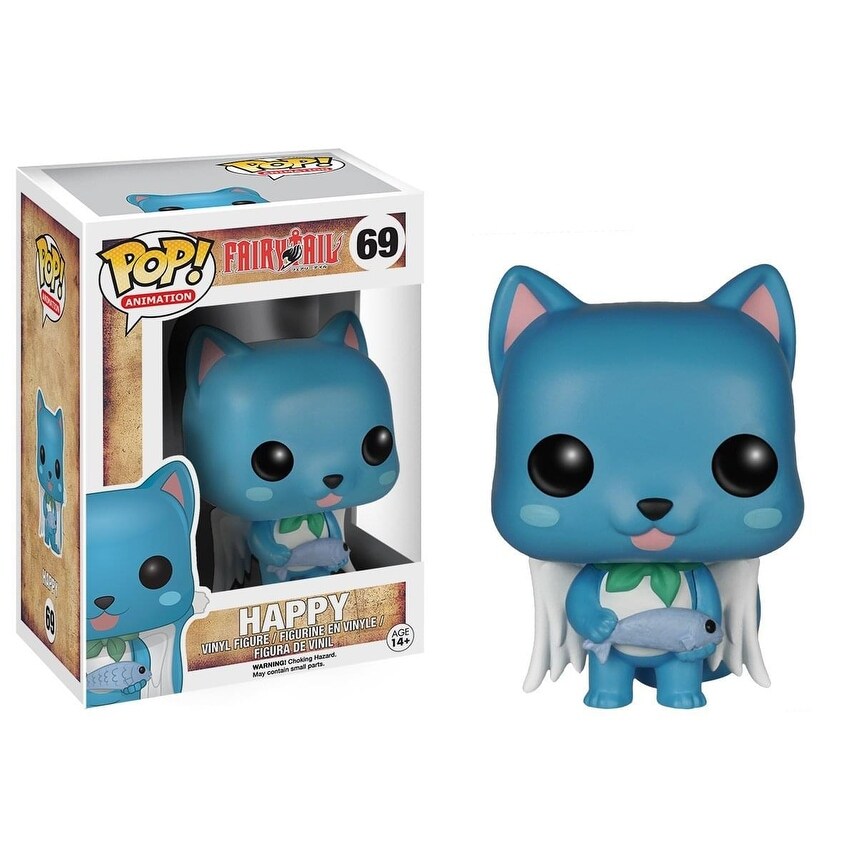 Shop Anime Fairy Tail Happy Funko Pop Vinyl Figure Multi Overstock 30662778