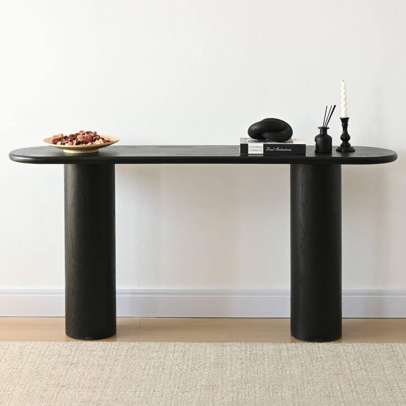 Pedestal 60" Console Table