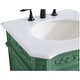 preview thumbnail 8 of 9, Elegant Lighting VF10124-VW Danville 24" Free Standing Single Basin