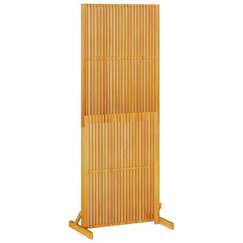 vidaXL Privacy Screen Indoor/Outdoor Solid Acacia Wood