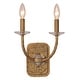 preview thumbnail 1 of 7, Minka Lavery 5282 Atella 2 Light 12" Tall Wall Sconce