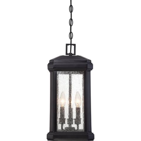 Trumbull 3-Light Mystic Black Mini Pendant