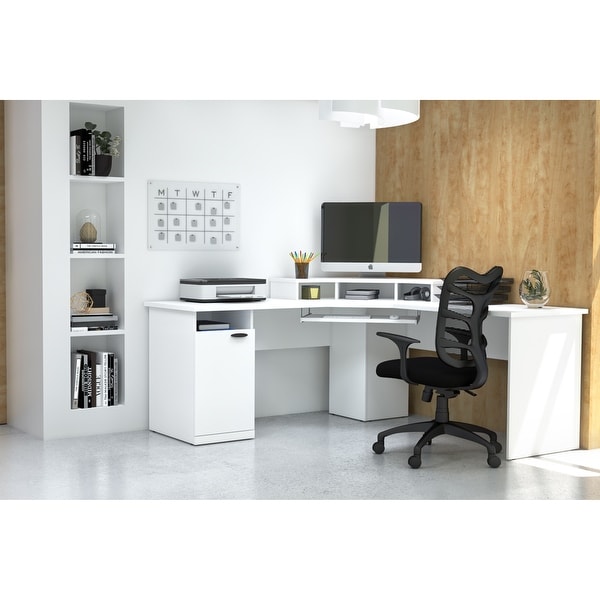 Bestar Hampton Corner Computer Desk. Opens flyout.