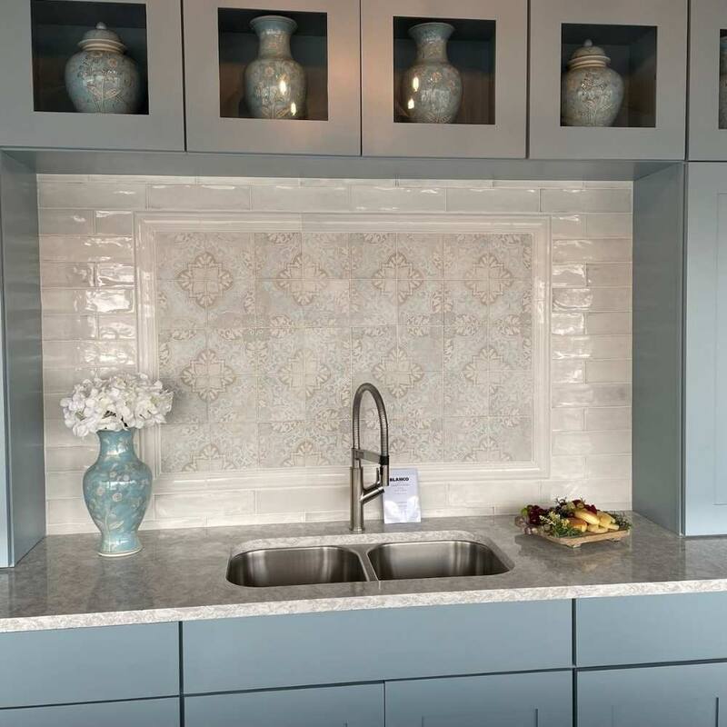 The Tile Life Greenwich 6x6 Montjuic Porcelain Floor & Wall Tile